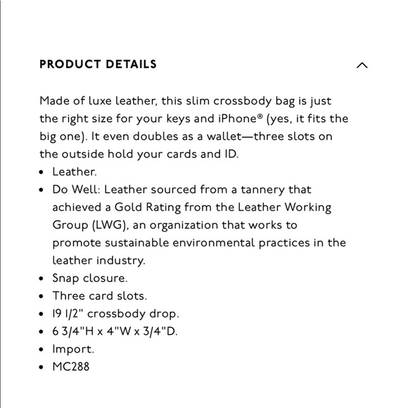 Madewell the smartphone crossbody bag in leather in green color - Picture 8 of 15